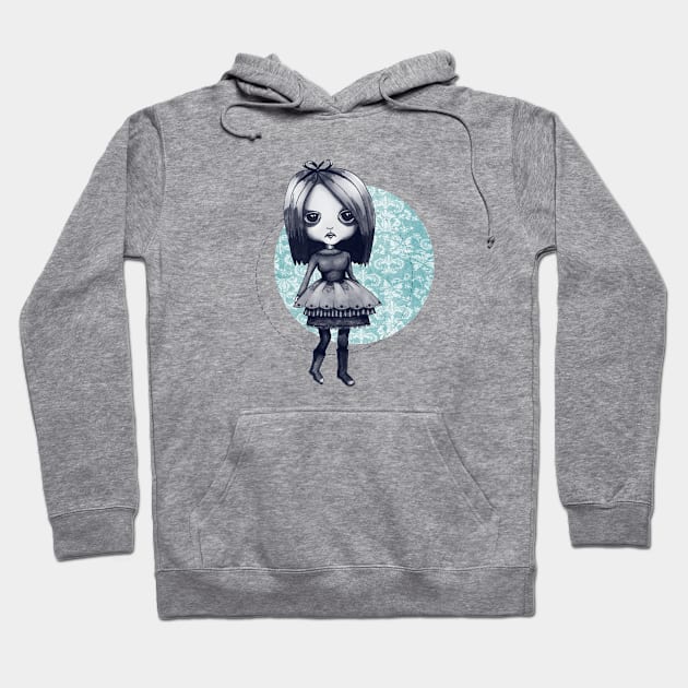 Gothy Girl Hoodie by RedrockitScott